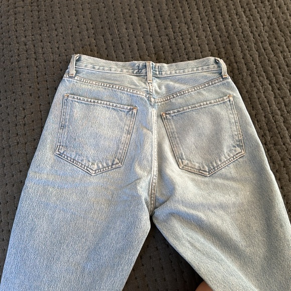 Agolde Riley High Rise Straight Jeans - Picture 2 of 5